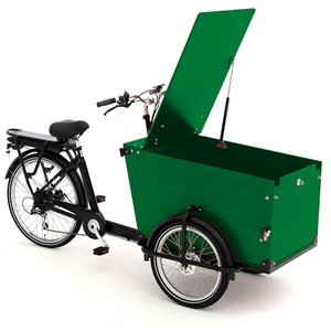 Pre-loved GREEN Babboe Pro Trike electric cargo bike